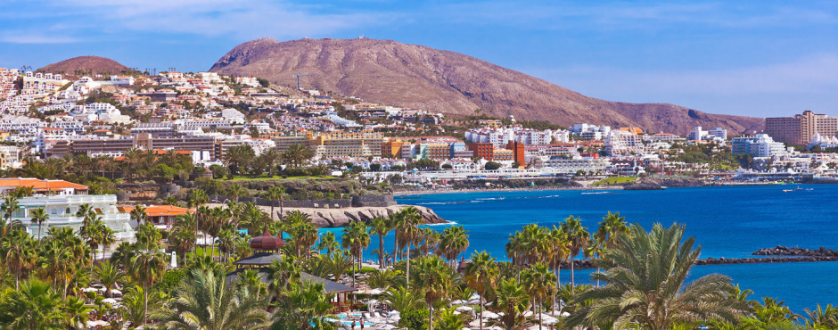 Blick auf Playa de las Americas