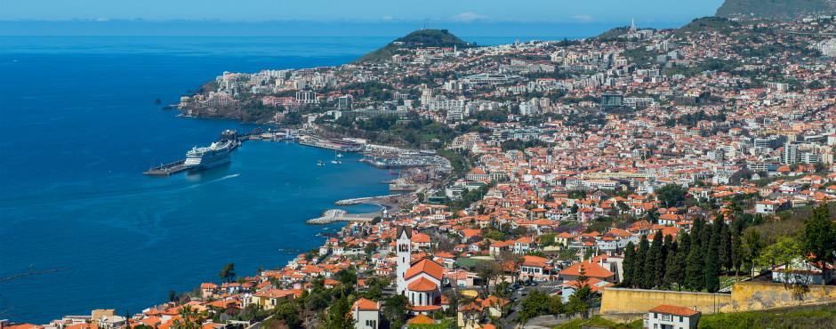 Vue panoramique sur Funchal