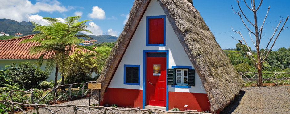 Traditionelles Haus in Santana