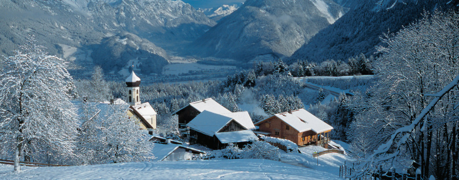 Bürserberg im Winter