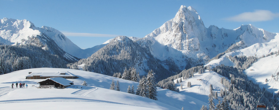 Skigebiet in Saanen