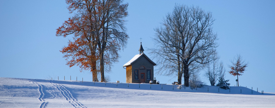 Winterlandschaft bei Oberstaufen