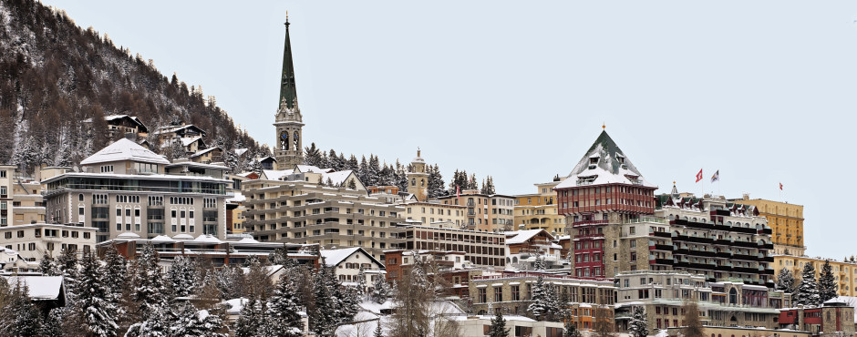 St. Moritz im Winter