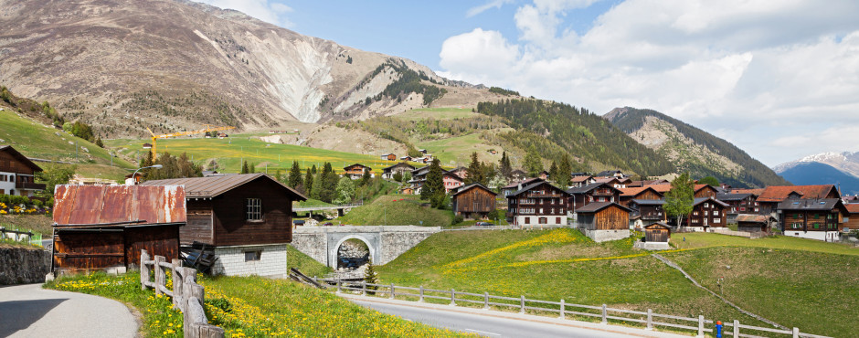 Sedrun im Sommer