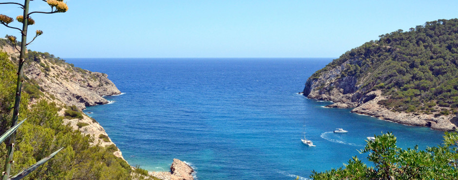 Blick auf die Bucht