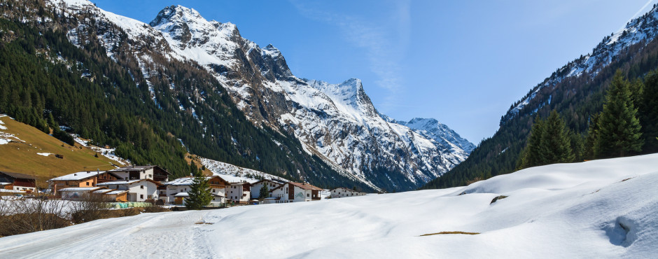 St. Leonhard im Pitztal im Winter