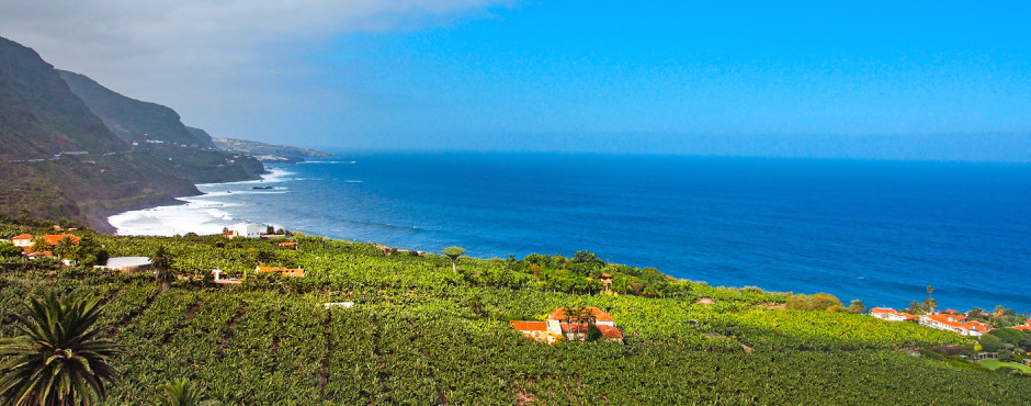 Blick auf die Nordküste Teneriffas