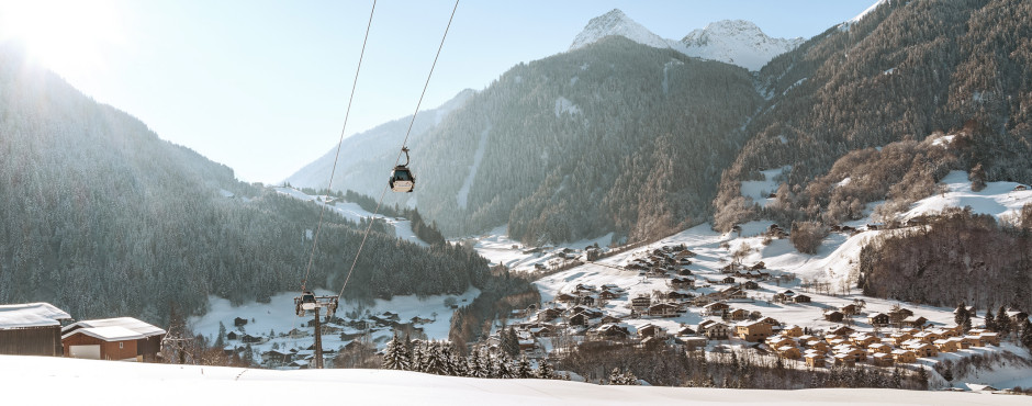 Blick auf St. Gallenkirch