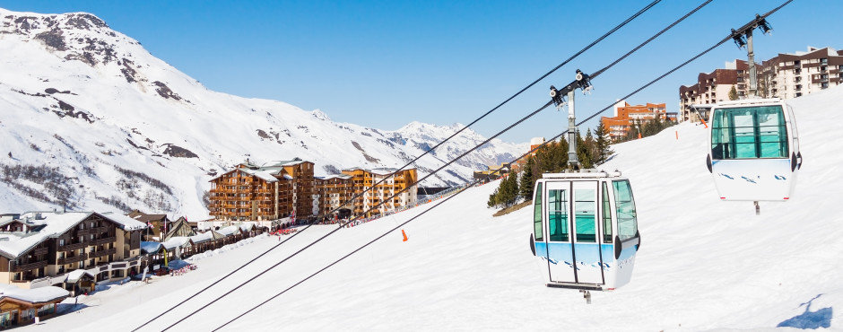 Les Menuires im Skigebiet Les 3 Vallées