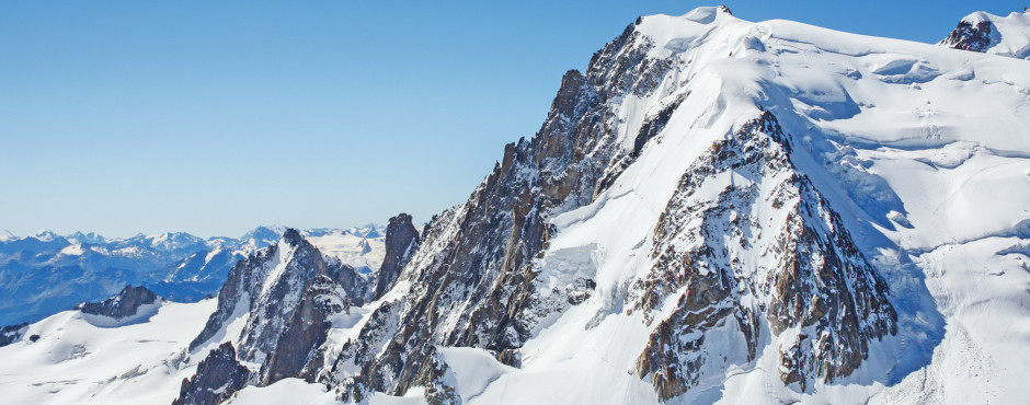 Aussicht vom Mont-Blanc