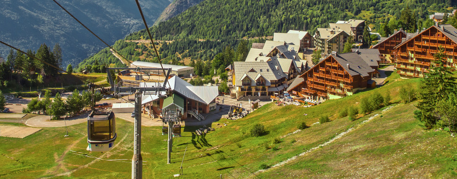 Remontée méchanique en Alpe d'Huez