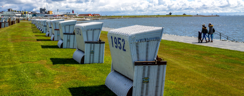 Strandkörbe in Büsum