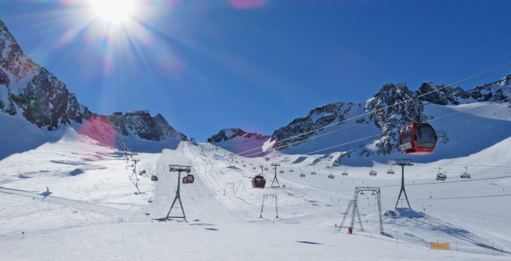 Skigebiet Stubaier Gletscher