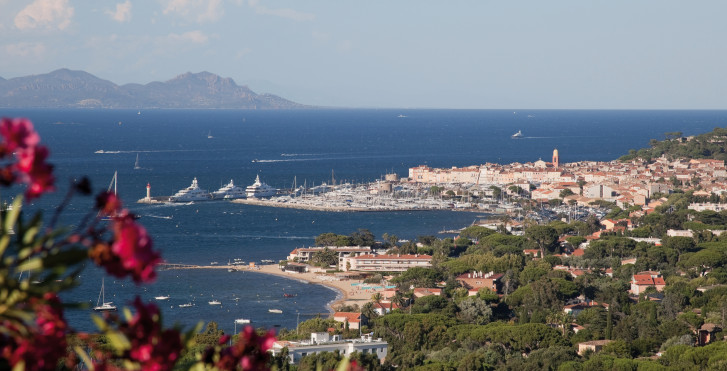 Saint-Tropez von oben