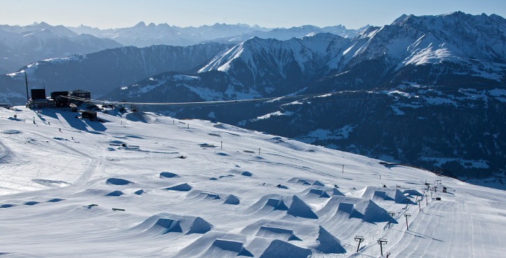 Skifahren in Flims-Laax