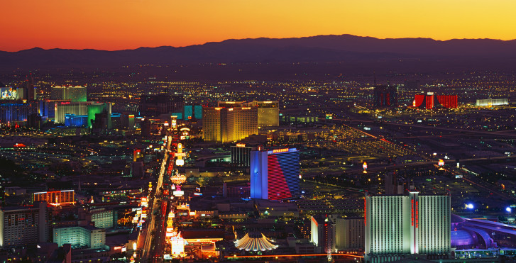 Las Vegas von oben
