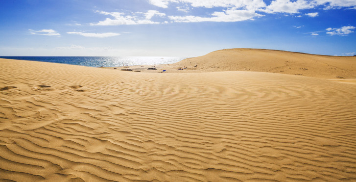 Dune de sable célèbre