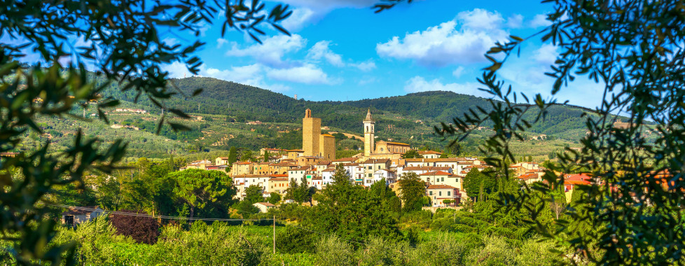 Städtchen Vinci, Geburtsort von Leonardo da Vinci