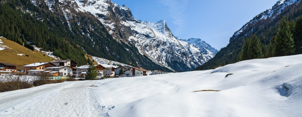 St. Leonhard im Pitztal im Winter