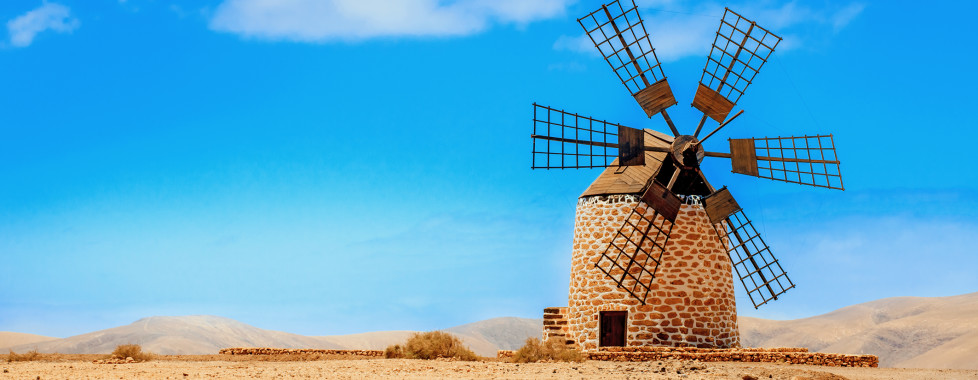 Moulin à vent à Tefia