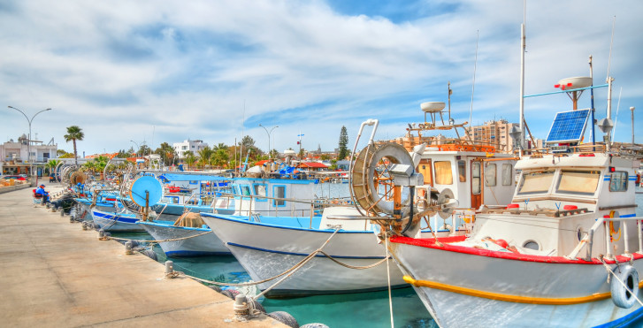 Hafen von Larnaca