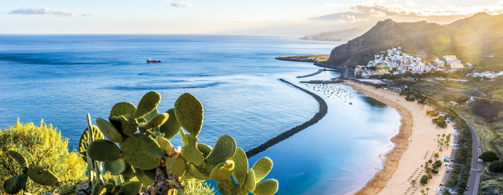 Vacances balnéaires à Playa de Las Teresitas à Santa Cruz de Tenerife