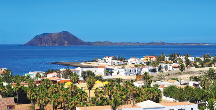 Blick auf Corralejo