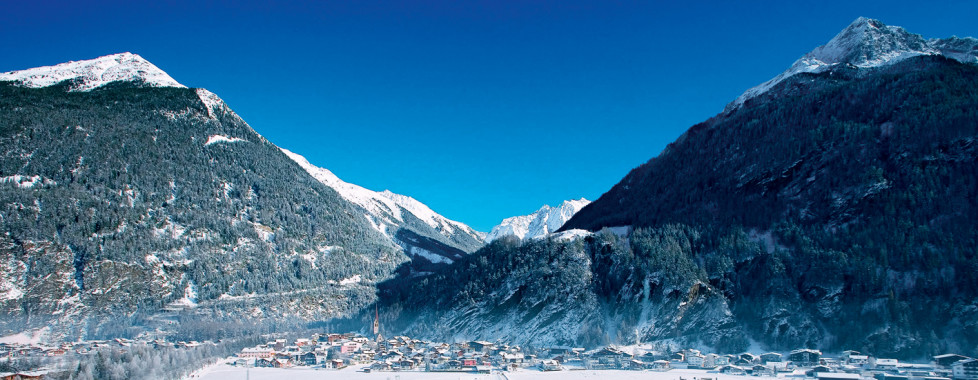 Längenfeld en hiver