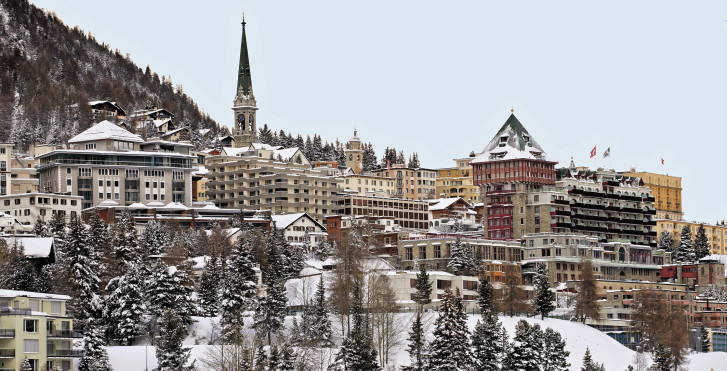 Saint-Moritz en hiver