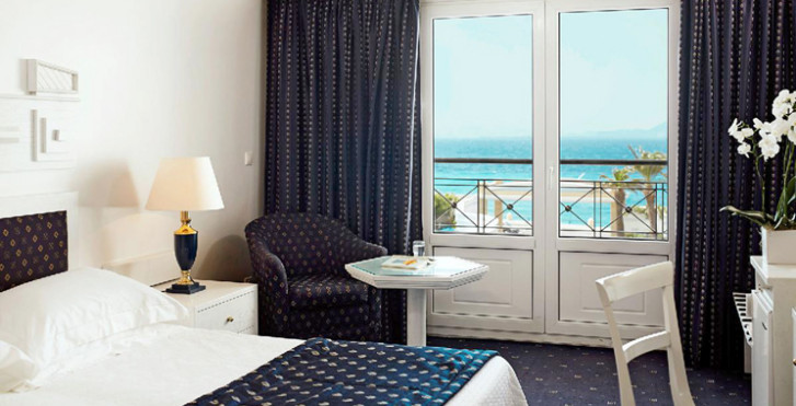 Doppelzimmer mit Meersicht - Mitsis Grand Hotel Beach Hotel