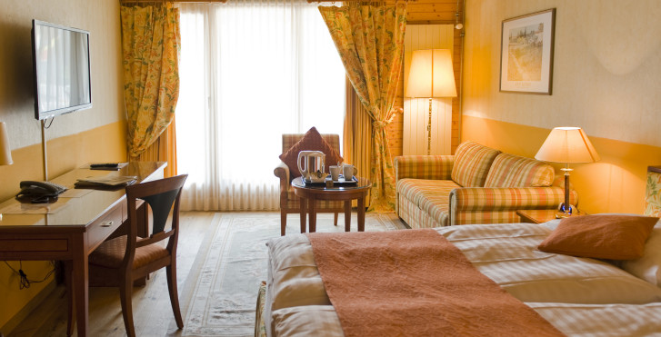 Chambre double - Hôtel Silberhorn