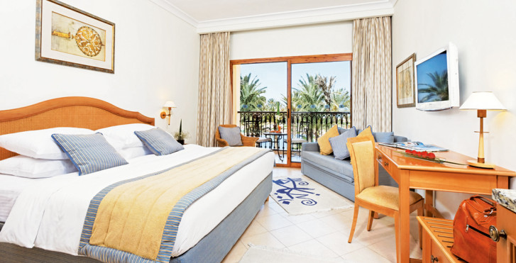 Doppelzimmer Classic Garten-/Poolsicht - Mövenpick Resort & Marine Spa Sousse