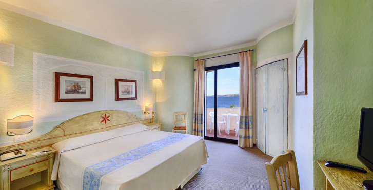 Doppelzimmer mit Meersicht - Grand Hotel Smeraldo Beach