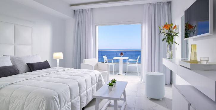 Doppelzimmer mit Meersicht - Dimitra Beach Hotel & Suites