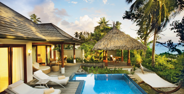 King Deluxe Beachfront Pool Villa - Hilton Seychelles Labriz Resort & Spa