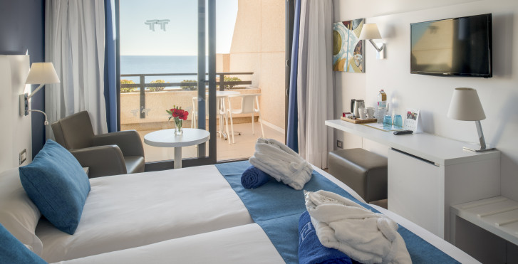 Chambre double vue mer - Hôtel Grand Teguise Playa