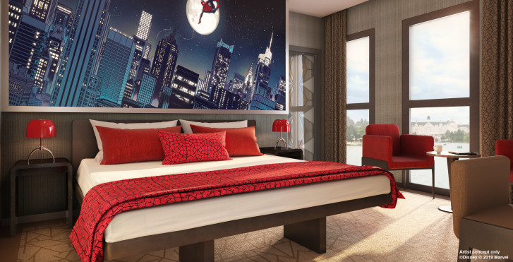 Suite Spiderman - Disney Hotel New York® - The Art of Marvel - comprenant entrée au parc
