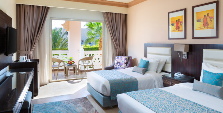 Doppelzimmer Gartensicht - Albatros Palace Resort