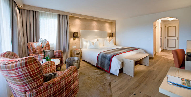 Doppelzimmer Relax - Golfhotel Les Hauts de Gstaad & Spa