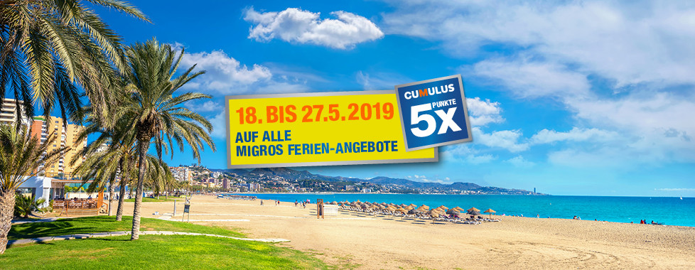 Badeferien Themenwelt 5x Cumulus-Punkte