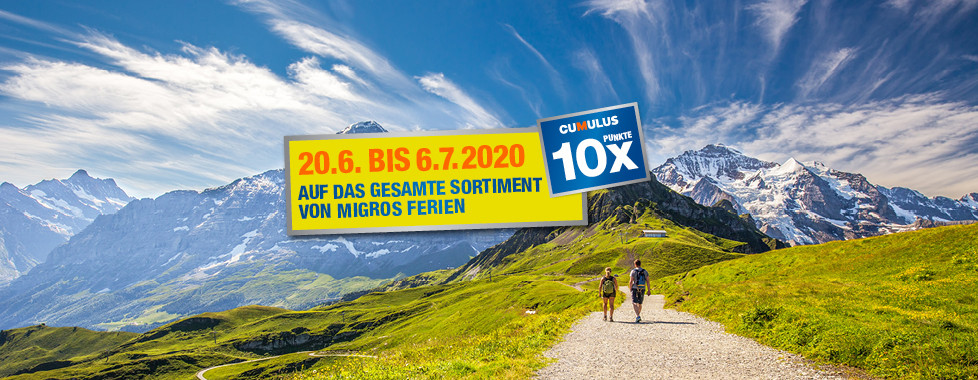 Wanderferien in der Schweiz - Migros Ferien