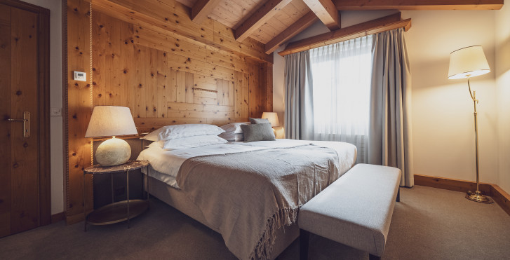 Doppelzimmer - Hotel Waldhuus Davos