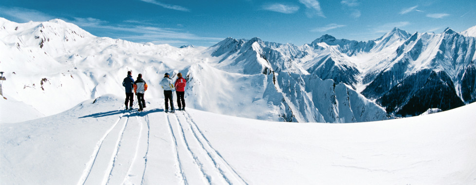 Le paradis du ski dans les Alpes