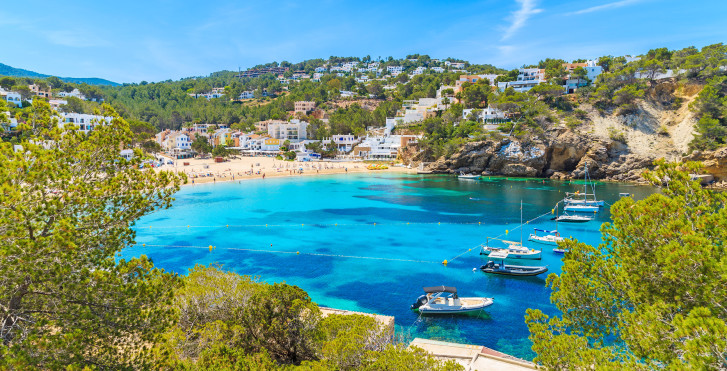 Herrliche Bucht Cala Vadella