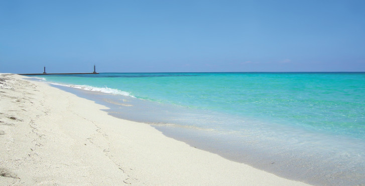 Strand auf der Insel Cayo Santa Maria, Kuba