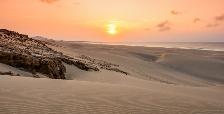 Sonnenuntergang, Boa Vista, Kapverden