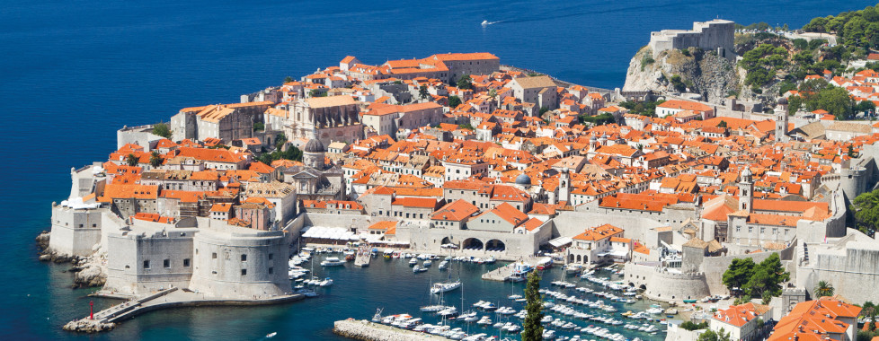 Dubrovnik vue d'en haut
