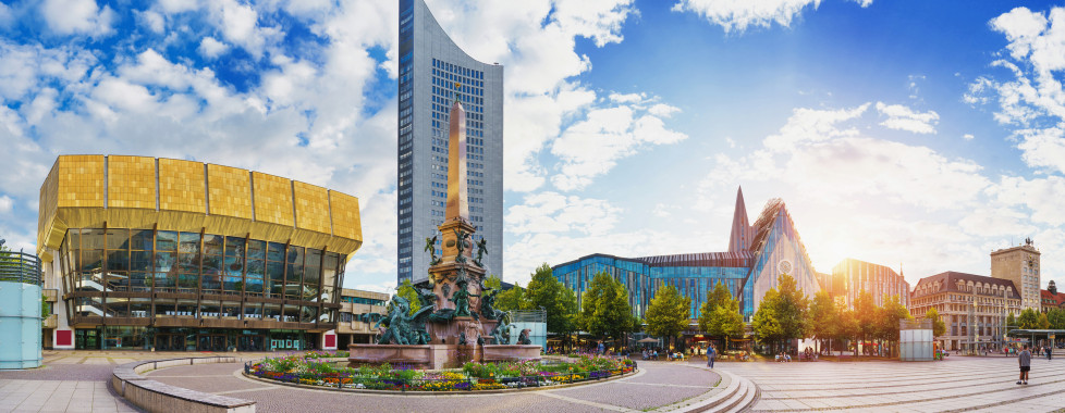 Augustusplatz au centre-ville