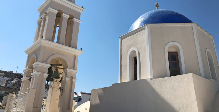 L'église à Akrotiri