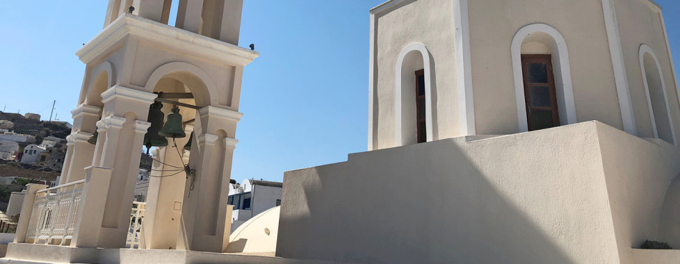 L'église à Akrotiri